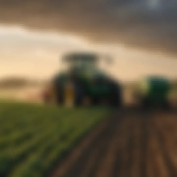 Sustainable farming practices promoted by John Deere