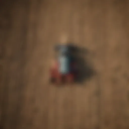 Aerial view of precision land leveling in agriculture