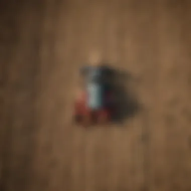 Precision Land Leveling Techniques Aerial view of precision land leveling in agriculture
