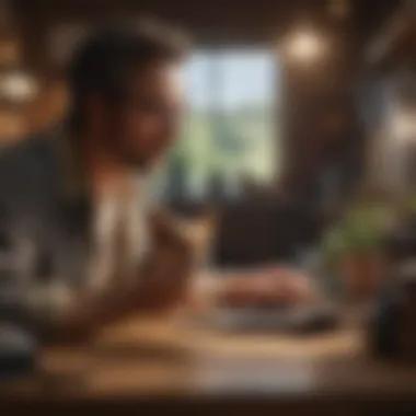 A dog owner researching online options for Seresto collars