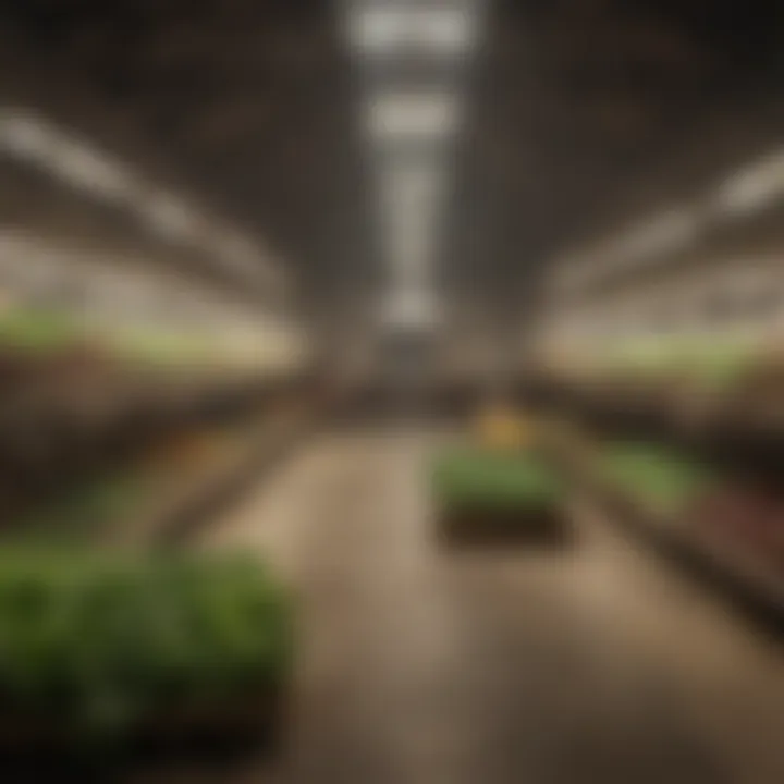 A serene farm landscape illustrating sustainable dairy practices