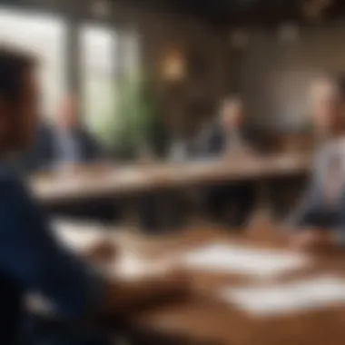 The Role of Supervisors in Strategic Meetings A strategic meeting in a corporate setting, illustrating the responsibilities of supervisors.
