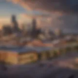 An overview of the Columbia, MO skyline showcasing potential work environments for supervisors.