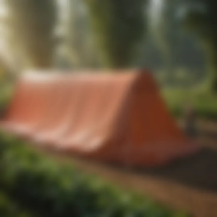 Visual guide to selecting the right tarp size for horticulture