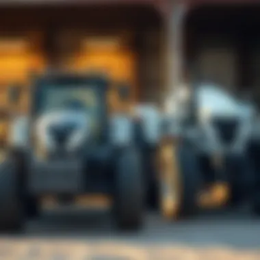 Used vs. New: Weighing the Options for White Tractors A side-by-side comparison of a used White tractor and a new model