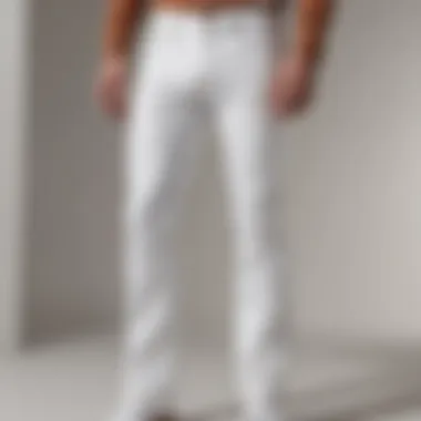 Versatile Styling Options with White Wrangler Cowboy Cut Jeans A stylish arrangement showcasing various outfits featuring white Wrangler cowboy cut jeans