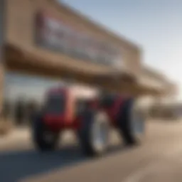 Tractor Supply storefront in Kaufman, Texas