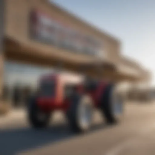 Tractor Supply storefront in Kaufman, Texas