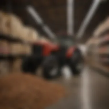 Agricultural Supplies at Tractor Supply Aisles filled with agricultural supplies and tools