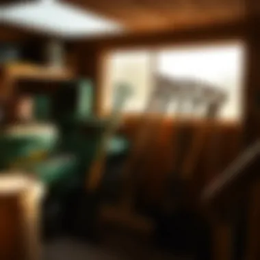 Maintenance tips for landscape rakes in a work shed