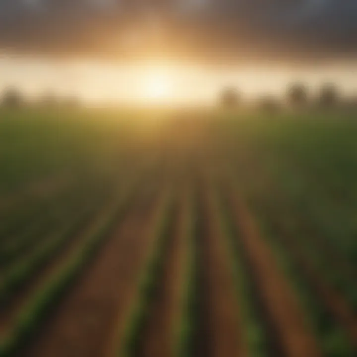 Graphical representation of precision agriculture trends