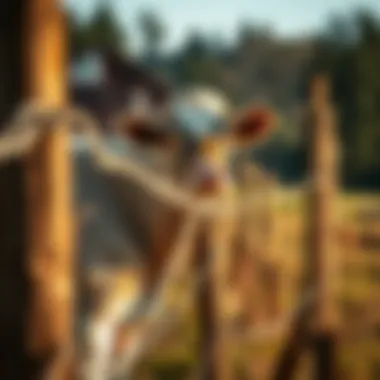 Livestock protection with effective fencing