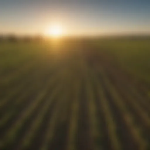 Vast Fresno farmland showcasing diverse crops