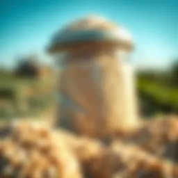 A detailed view of granular pest control products