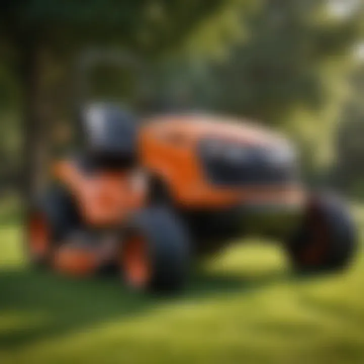 Budgeting for a riding lawn mower purchase