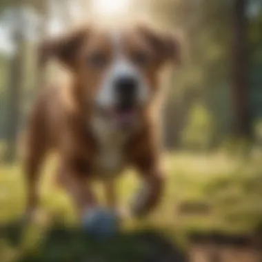 Importance of Deworming for Dog Health A healthy dog playing outdoors