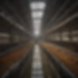 Detailed view of Houle Manure Tank structure