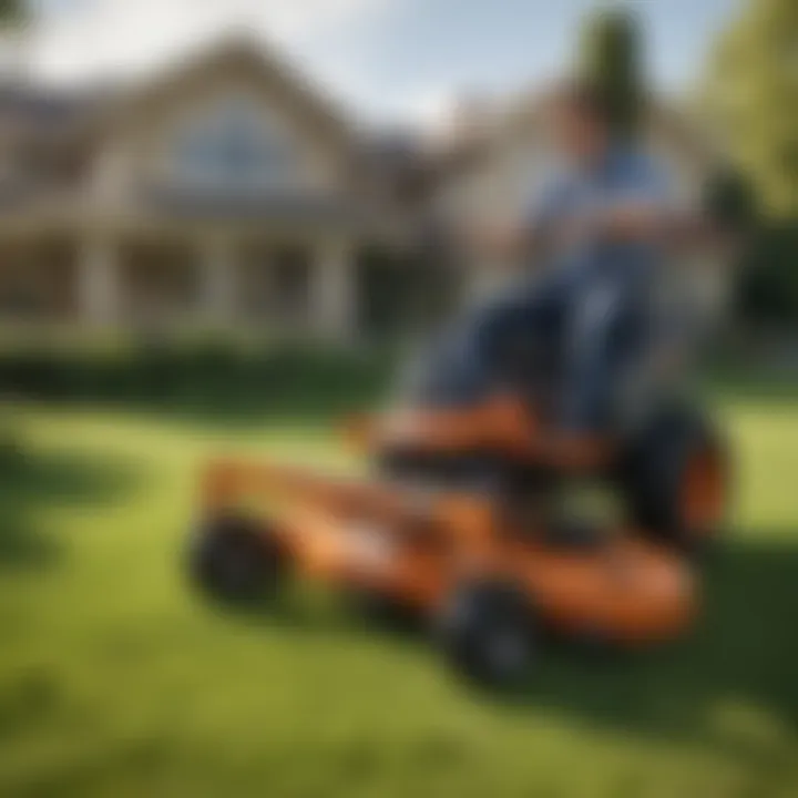 Infographic showing warranty claim process for Husqvarna mowers