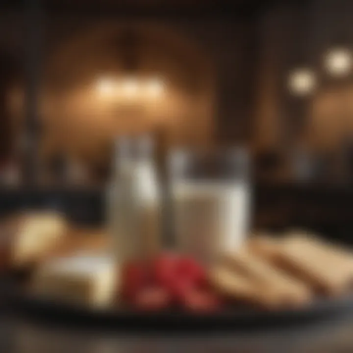 Balanced inclusion of dairy in a diabetic diet