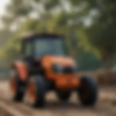 Showcasing Kubota in the Equestrian World Kubota equipment showcased in an equestrian setting