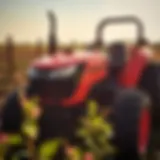 Kubota machinery in a vibrant Northwest Arkansas farm setting