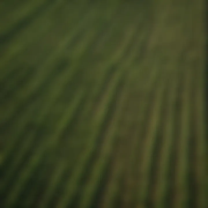 An aerial view of a lush Lancaster Sure Crop Corn field during the growing season.