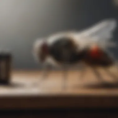 Proper Maintenance for Longevity An individual properly maintaining a battery-operated fly killer.