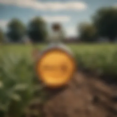 Understanding Glyphosate: The Active Ingredient in Roundup Chemical structure of glyphosate