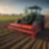 A detailed illustration of the Morris Seeder showcasing its unique design features.