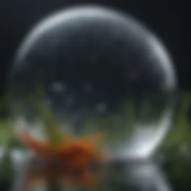 Nanobubble Formation in Water Visualization of nanobubble formation in water