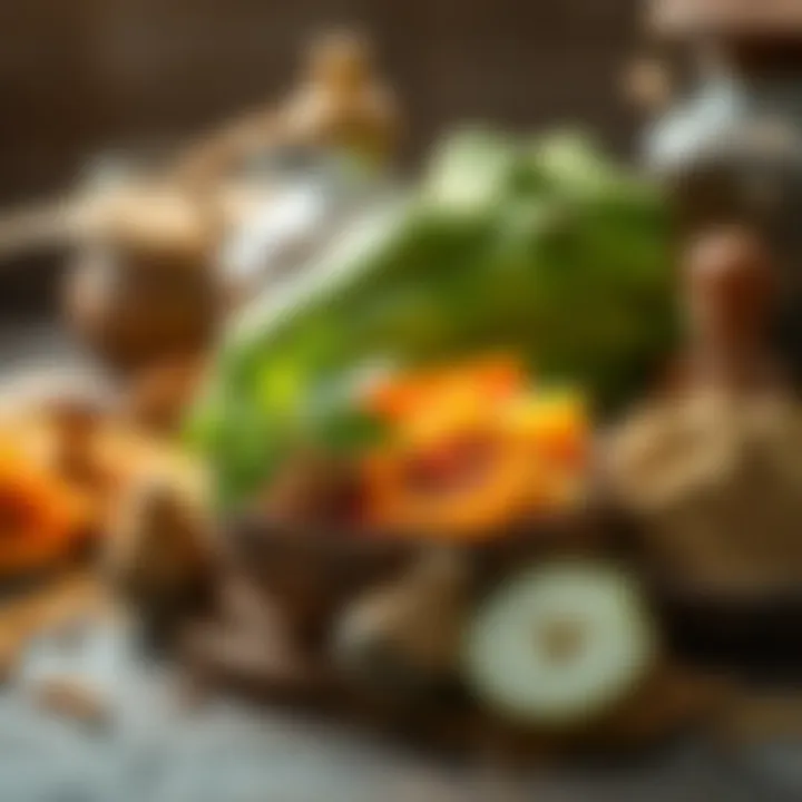 Organic materials used for natural fungicide preparation