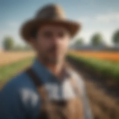 Community Prosperity Through Agriculture A vibrant community benefiting from agricultural productivity