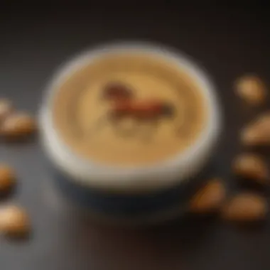 Close-up of NU Stock Horse Ointment packaging