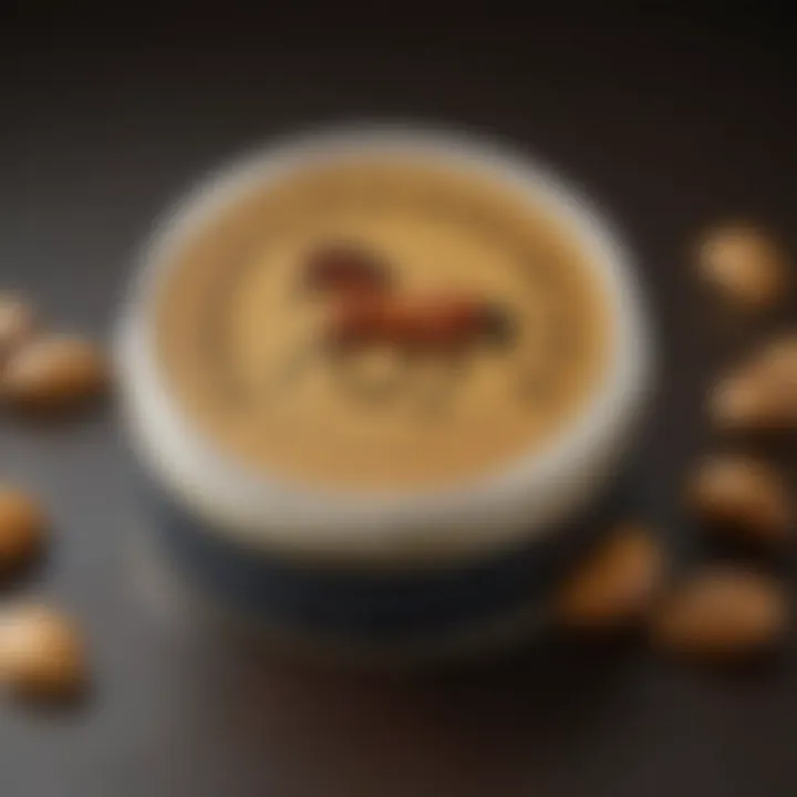 Close-up of NU Stock Horse Ointment packaging