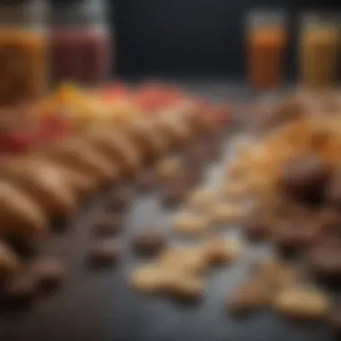 Tailored Snack Options for Athletes Diverse snack options tailored for various athletic needs