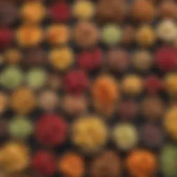 A vibrant assortment of nutritious snacks for athletes