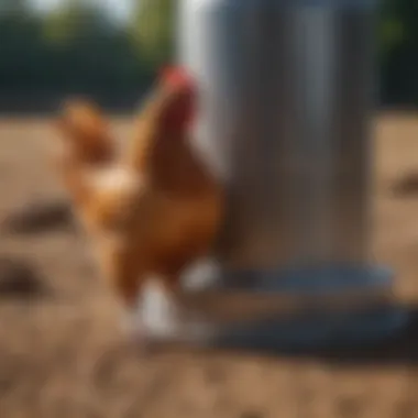 Innovative Design of the Over Ez Chicken Waterer Innovative design of the Over Ez Chicken Waterer