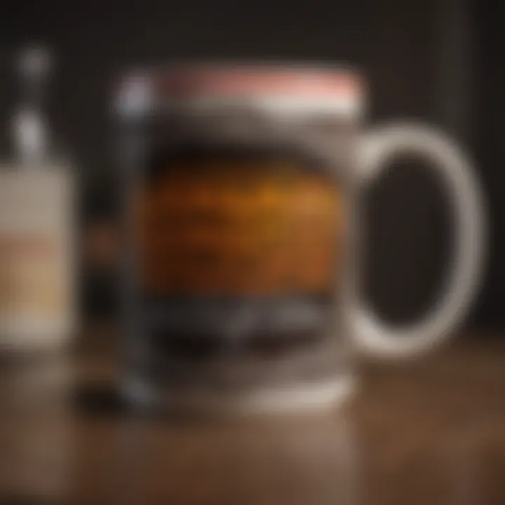 A personalized mug with an inspiring quote designed for workplace morale.