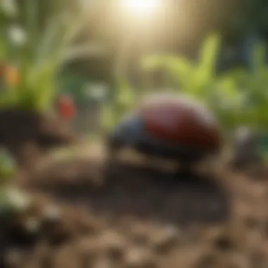 The Balance of a Healthy Garden Ecosystem Healthy vegetable garden ecosystem