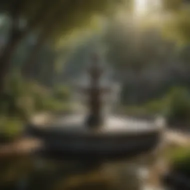 Visual Guide to Effective Fountain Setup Step-by-step visual guide for setting up a pond fountain