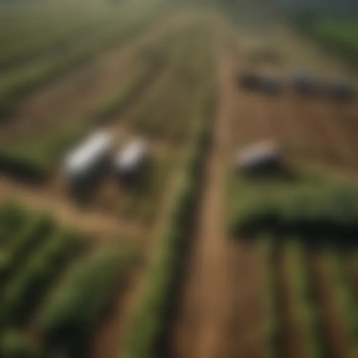 Graphic showcasing the intersection of public health and agricultural strategies