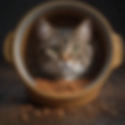 Close-up of Purina Pro Plan Diabetic Wet Cat Food in a bowl