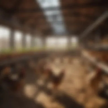 Ideal Coop Environment for Healthy Hens Comfortable coop environment for hens