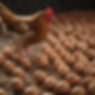 Nutrient-Rich Feed Essential for Egg Production Nutrient-rich feed for poultry