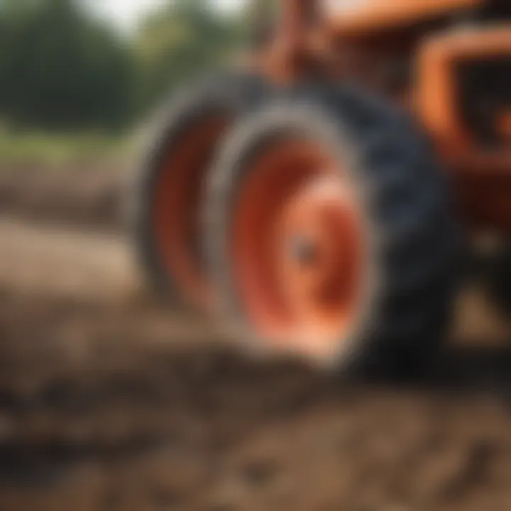An illustration showing the soil management benefits of using farm implement discs