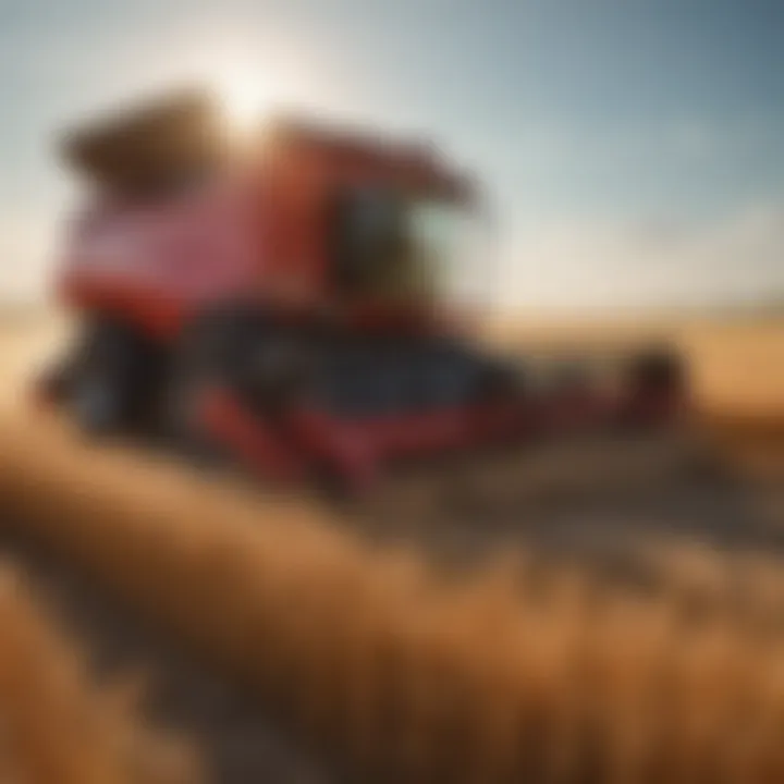 Innovative technologies enhancing wheat harvesting efficiency