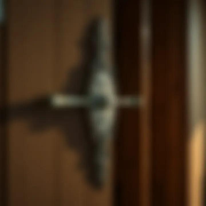Barn Door Latch Installation Guide Installation guide for a barn door latch on a stylish door