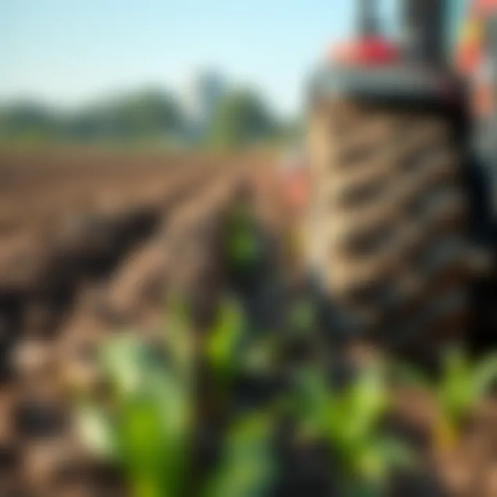 Comparison of soil compaction with narrow and wide tires