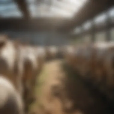 Sustainable dairy farming practices supporting ecological balance.