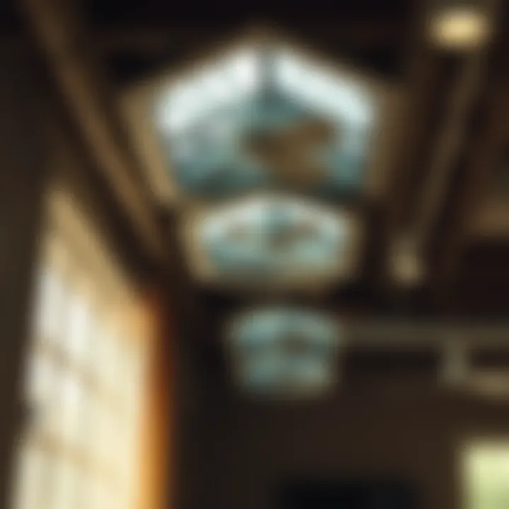 Indoor environment enhanced by exhaust fans